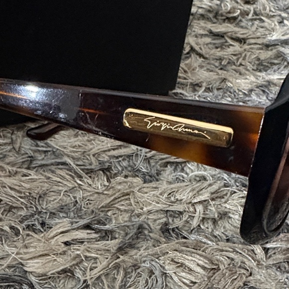 Giorgio Armani Classic Black Sunglasses - Picture 3 of 9